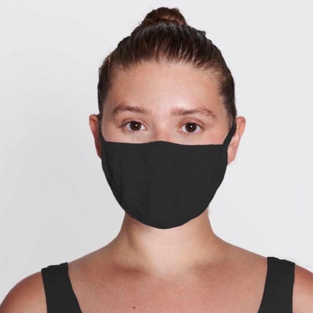 SKIMS Onyx Black Face Mask